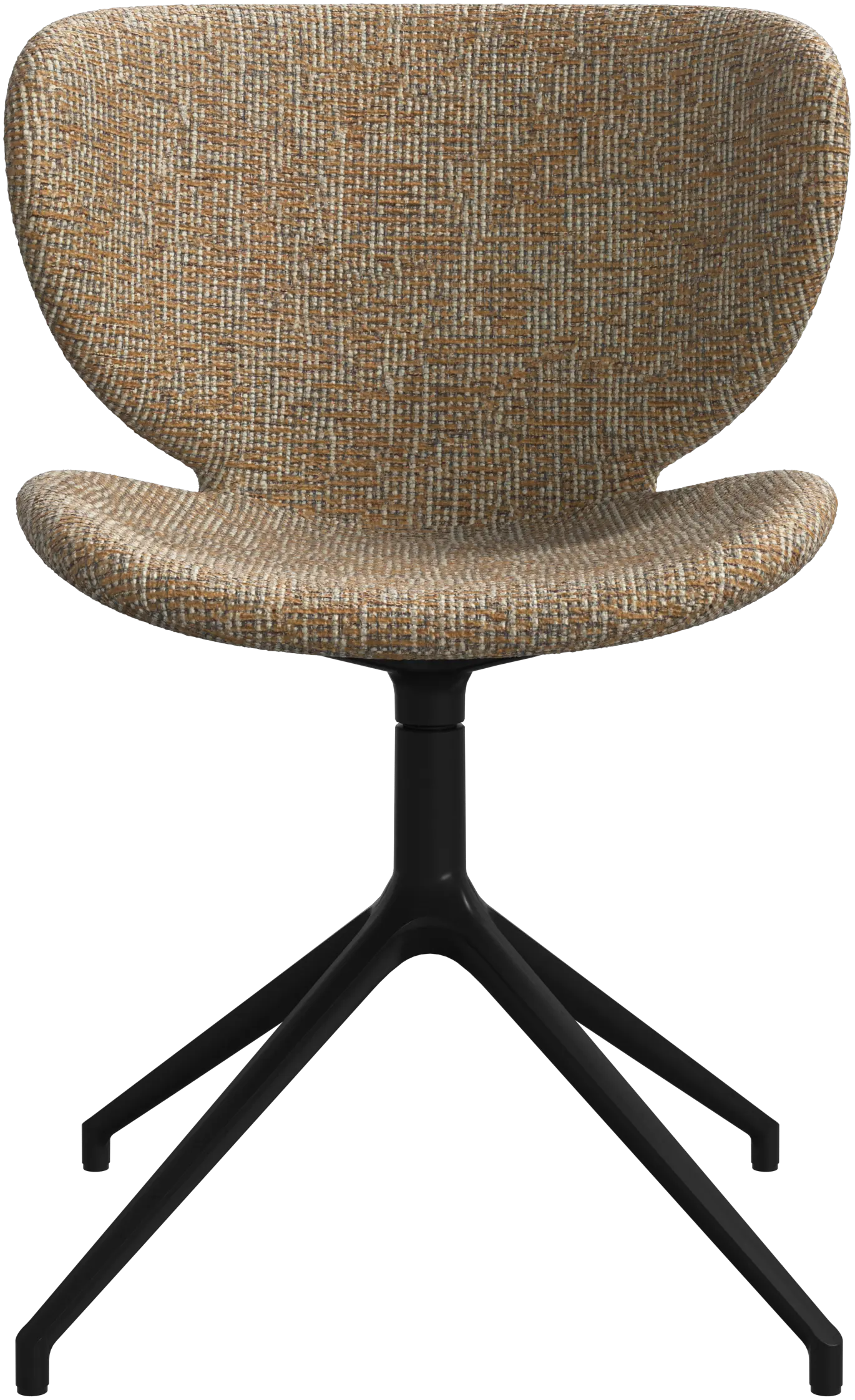 BoConcept ダイニングチェア茶色 ベルベット回転椅子 ②